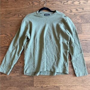 Bonobos Cotton Green Long Sleeve Shirt Size L